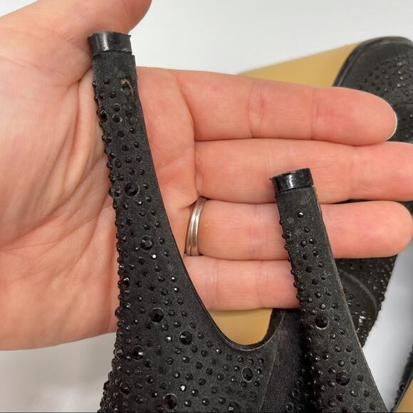 Valenti Franco, Glitzy Peeptoe Heels, Size 8M In excellent condition! - Picture 6 of 6